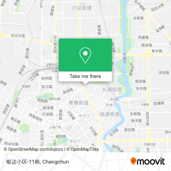 银达小区-11栋 map