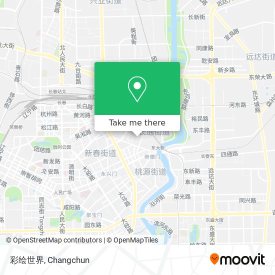 彩绘世界 map