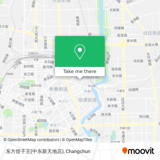 东方饺子王(中东新天地店) map