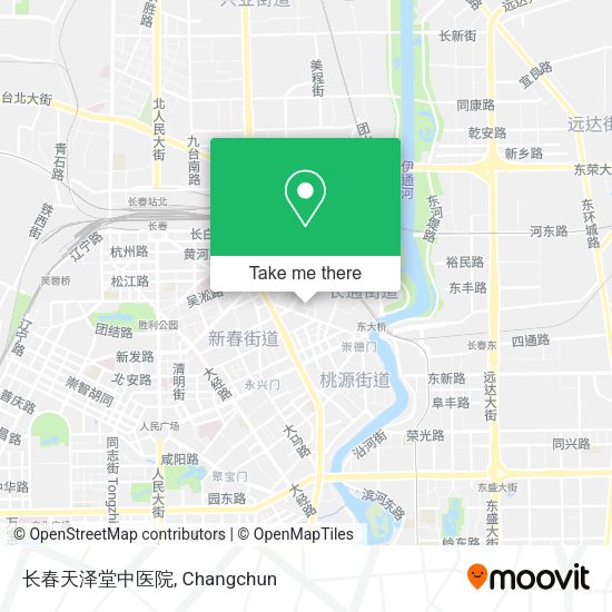 长春天泽堂中医院 map