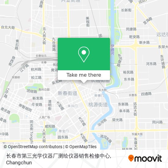 长春市第三光学仪器厂测绘仪器销售检修中心 map