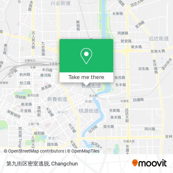 第九街区密室逃脱 map