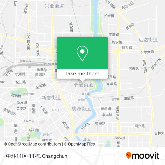 中环11区-11栋 map