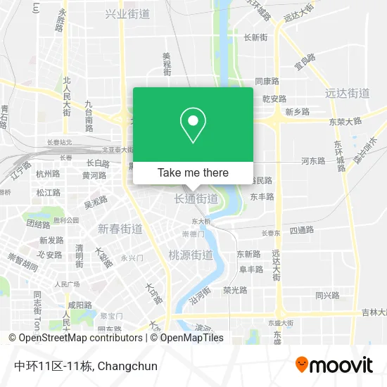 中环11区-11栋 map