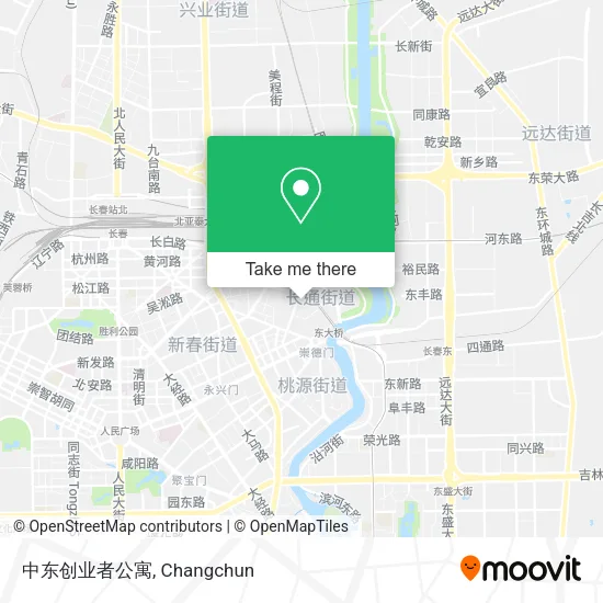 中东创业者公寓 map