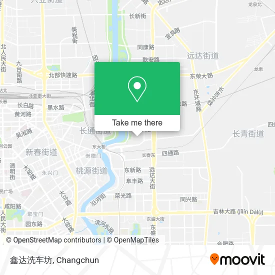 鑫达洗车坊 map