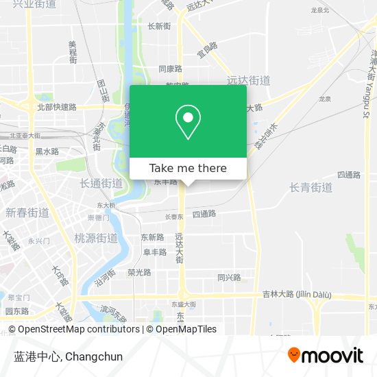 蓝港中心 map