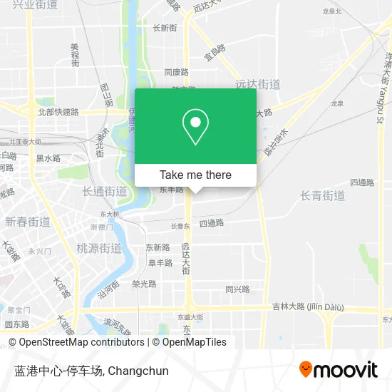 蓝港中心-停车场 map