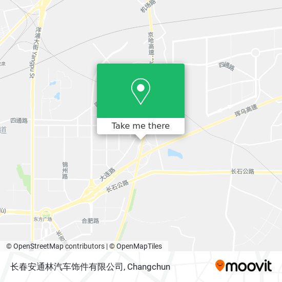 长春安通林汽车饰件有限公司 map