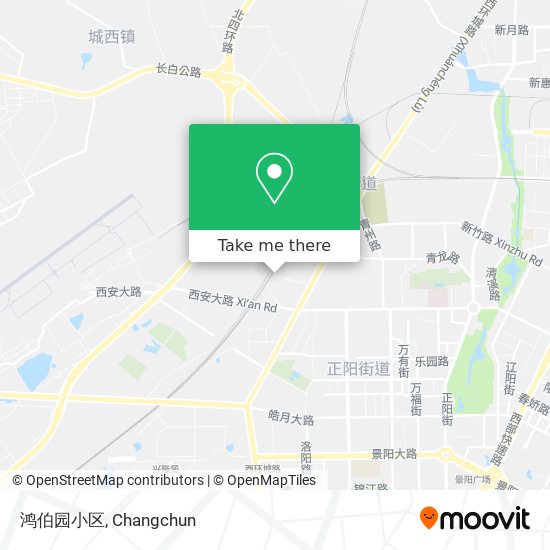 鸿伯园小区 map
