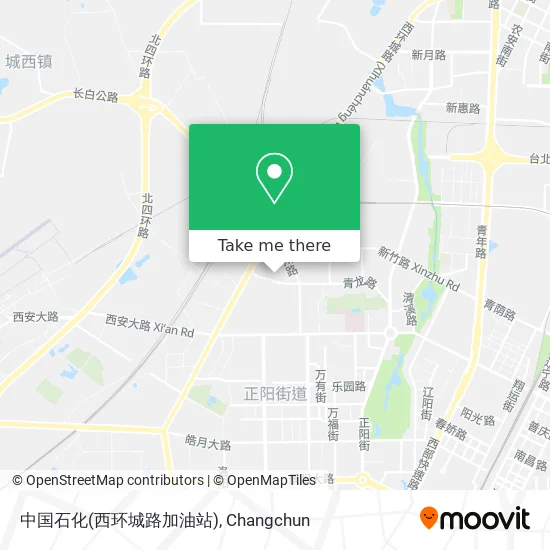 中国石化(西环城路加油站) map