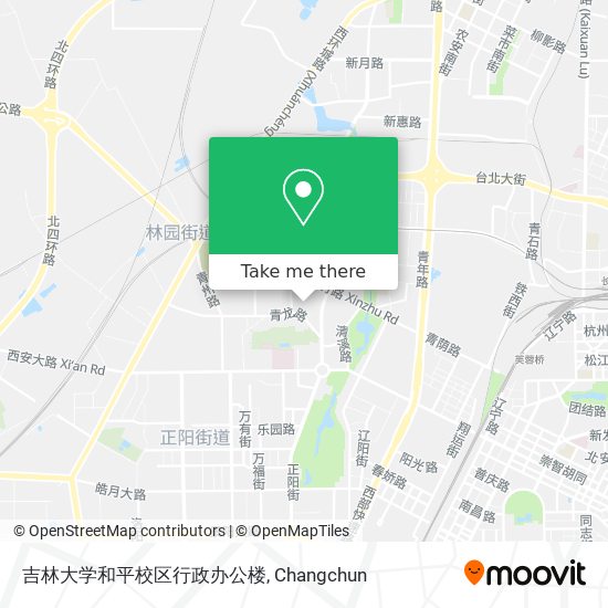 吉林大学和平校区行政办公楼 map