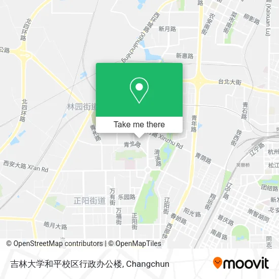 吉林大学和平校区行政办公楼 map
