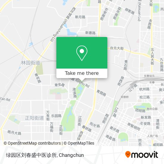绿园区刘春盛中医诊所 map