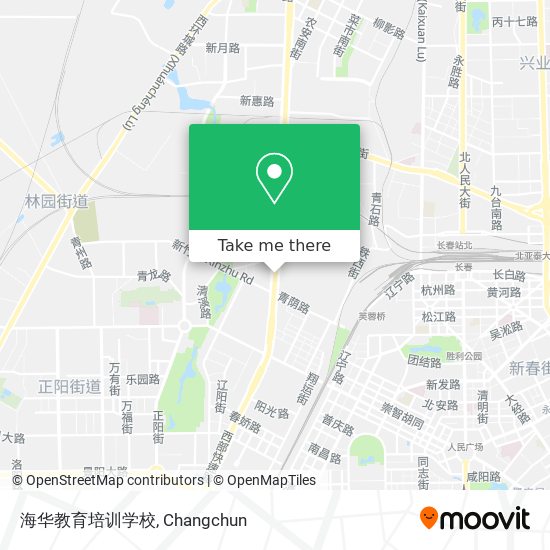 海华教育培训学校 map