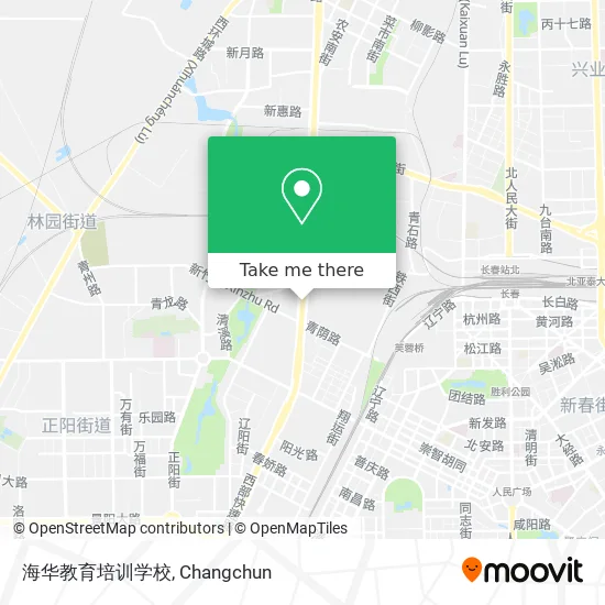 海华教育培训学校 map