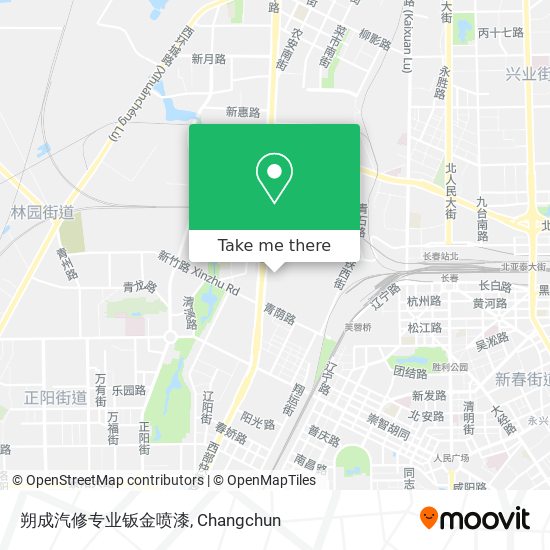 朔成汽修专业钣金喷漆 map
