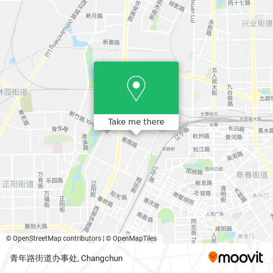 青年路街道办事处 map