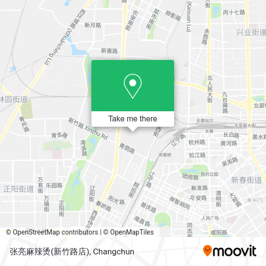 张亮麻辣烫(新竹路店) map