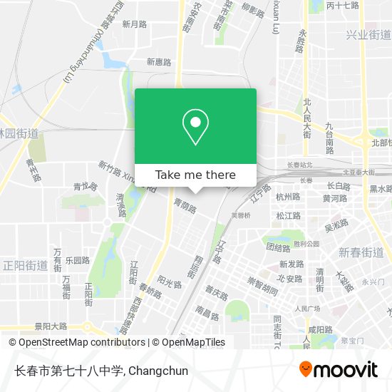 长春市第七十八中学 map