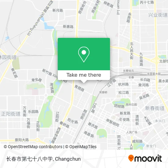 长春市第七十八中学 map
