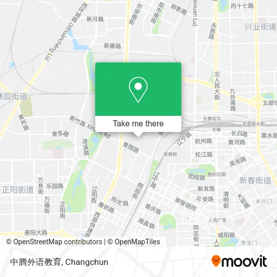 中腾外语教育 map