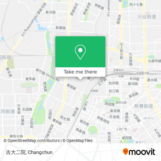 吉大二院 map