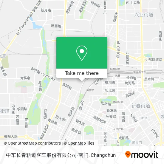 中车长春轨道客车股份有限公司-南门 map