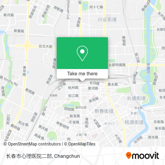 长春市心理医院二部 map