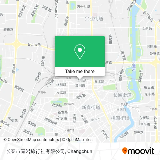 长春市青岩旅行社有限公司 map