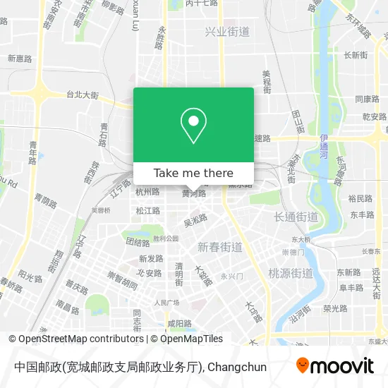中国邮政(宽城邮政支局邮政业务厅) map