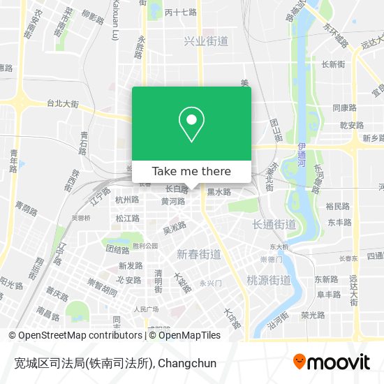 宽城区司法局(铁南司法所) map