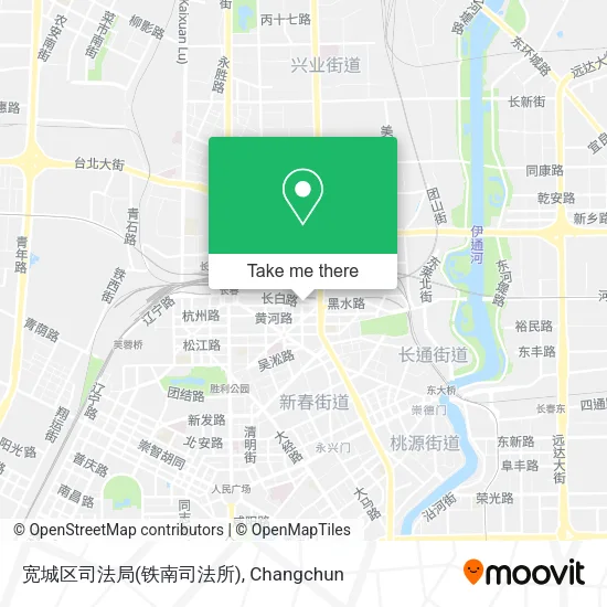 宽城区司法局(铁南司法所) map