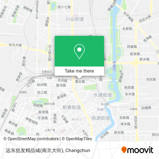 远东批发精品城(南京大街) map