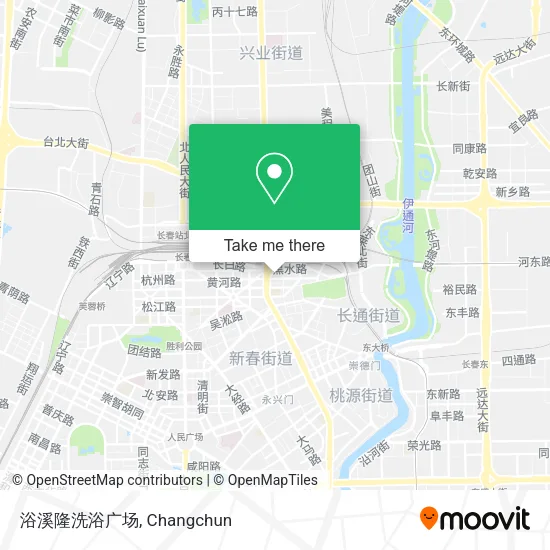 浴溪隆洗浴广场 map