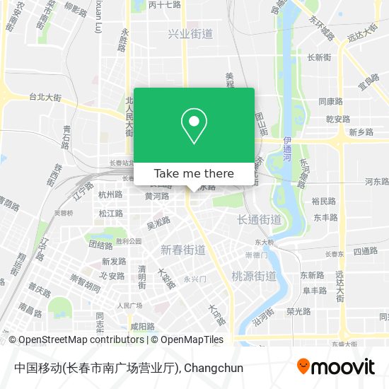 中国移动(长春市南广场营业厅) map