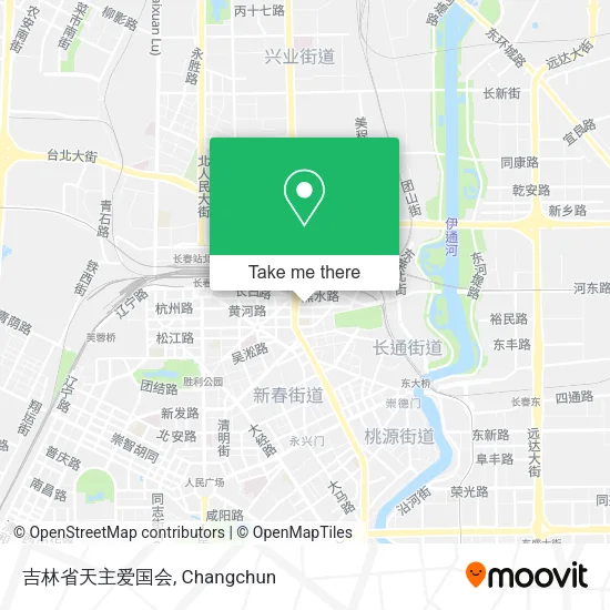 吉林省天主爱国会 map