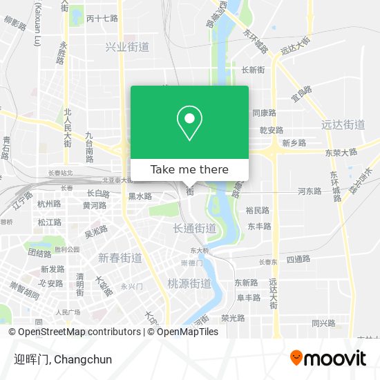 迎晖门 map