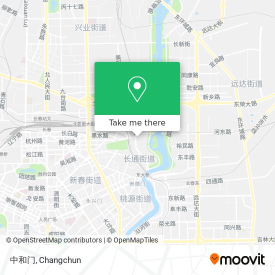 中和门 map
