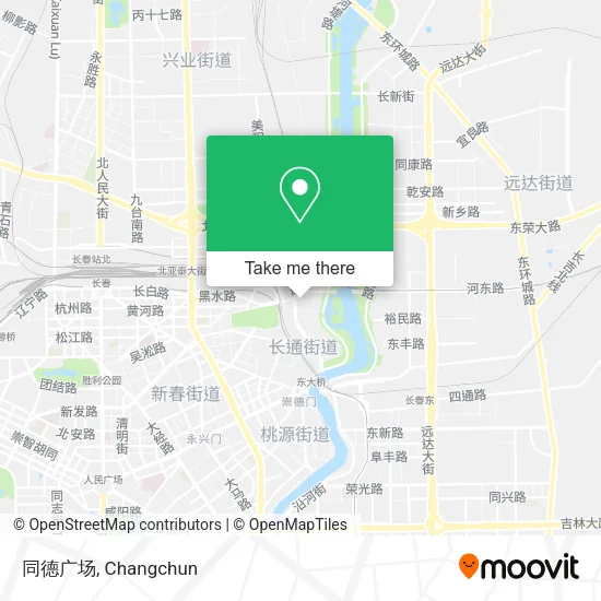 同德广场 map
