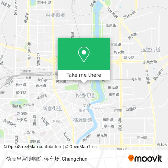 伪满皇宫博物院-停车场 map