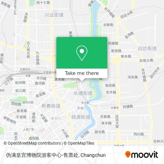 伪满皇宫博物院游客中心-售票处 map