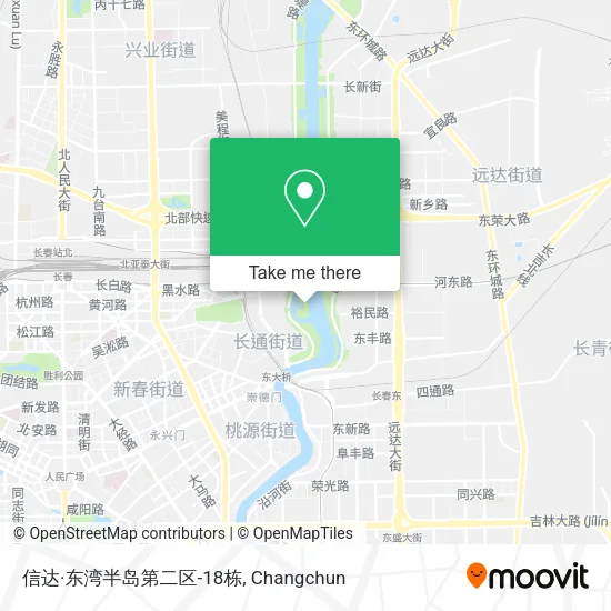信达·东湾半岛第二区-18栋 map