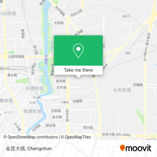 金昆大镇 map