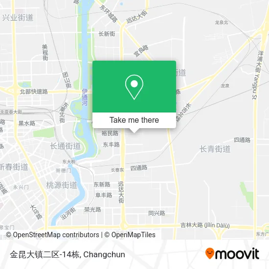 金昆大镇二区-14栋 map