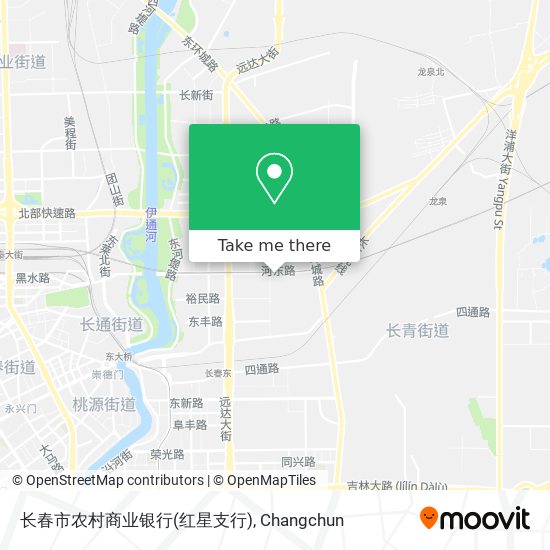 长春市农村商业银行(红星支行) map