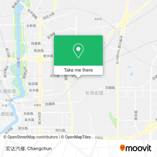 宏达汽修 map