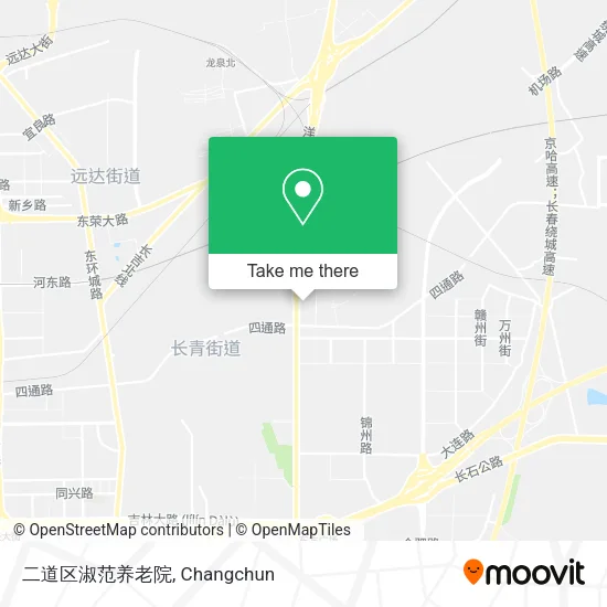 二道区淑范养老院 map
