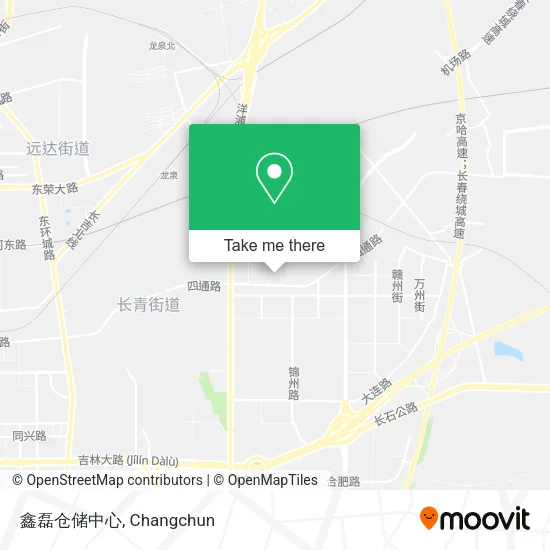 鑫磊仓储中心 map