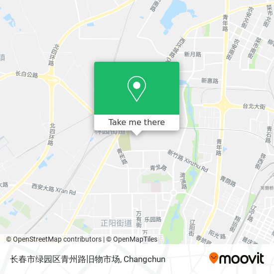 长春市绿园区青州路旧物市场 map